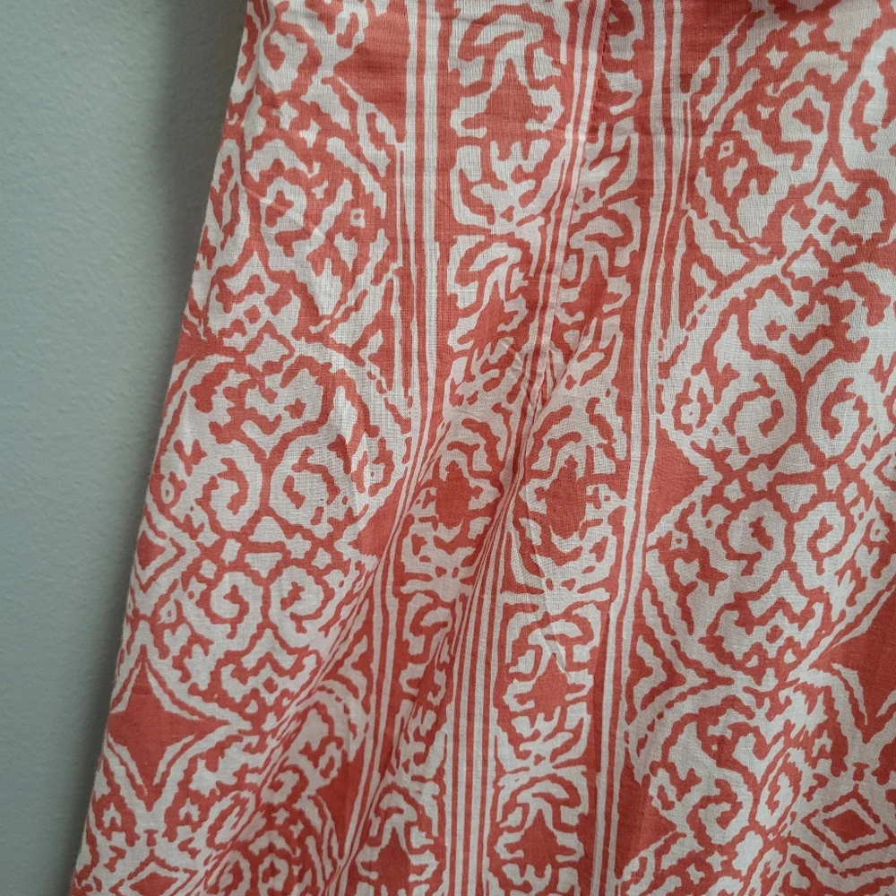 Beyond By Vera 1817 Ella Maxi Dress Basilica Peach Pondicherry Size XS READ - Picture 6 of 9